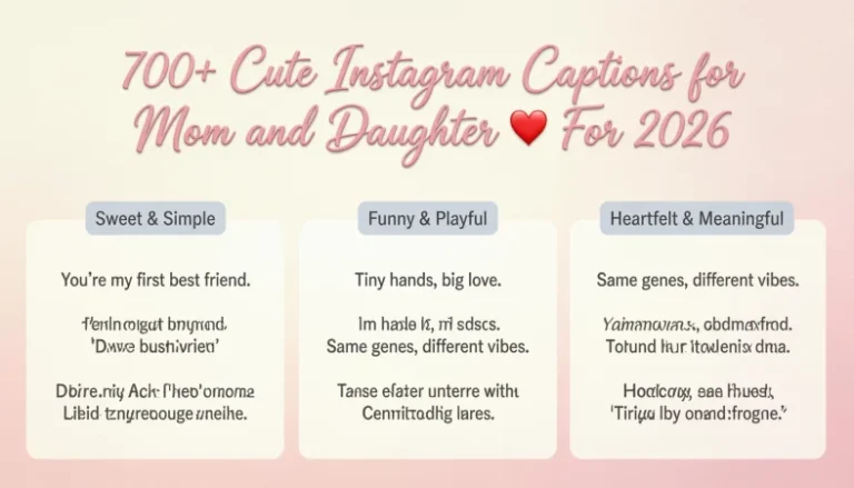 cute instagram captions for mom and daughter