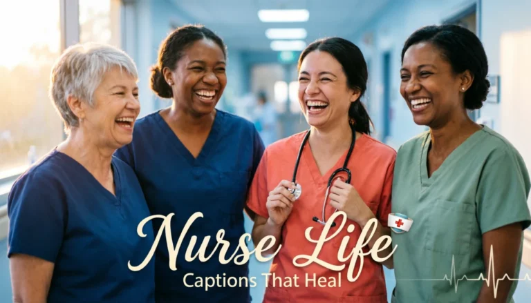 nurse short captions for instagram