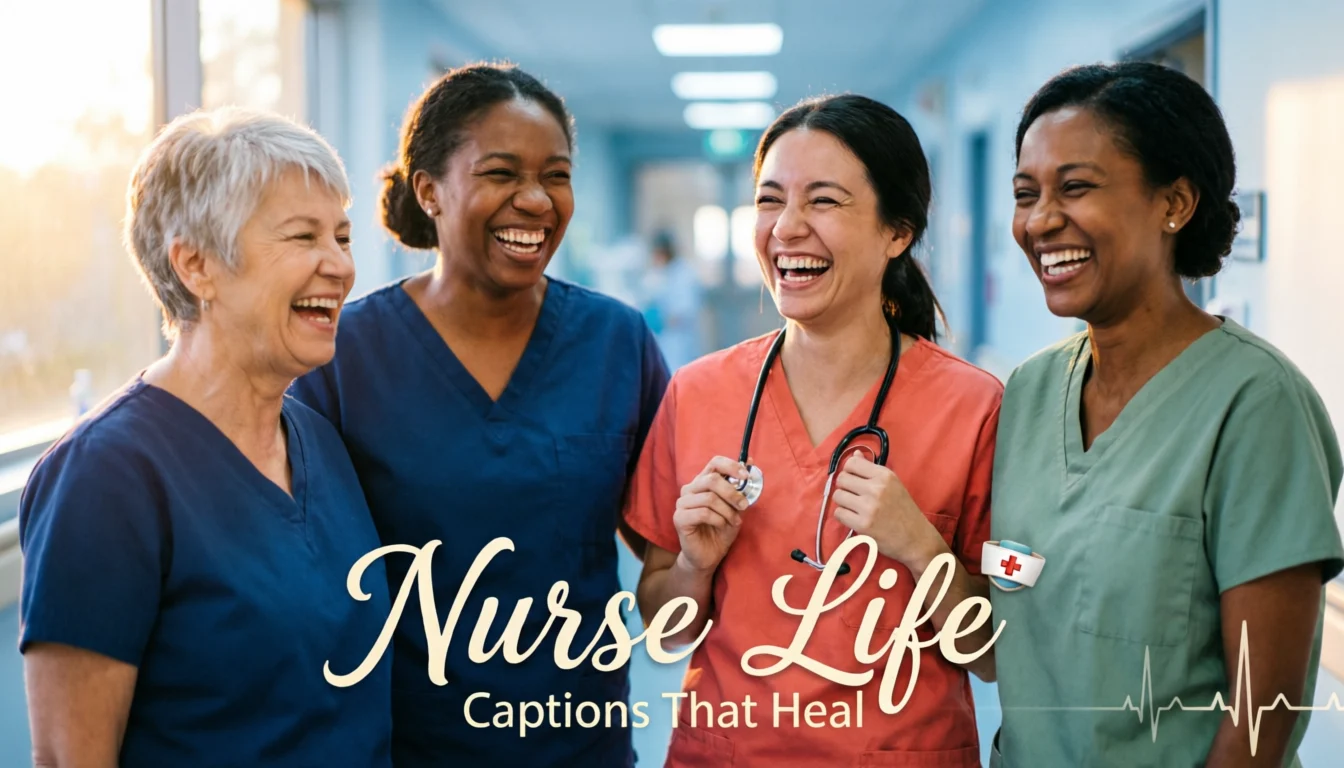 nurse short captions for instagram