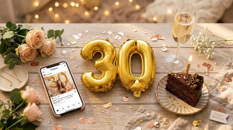 instagram captions for 30th birthday