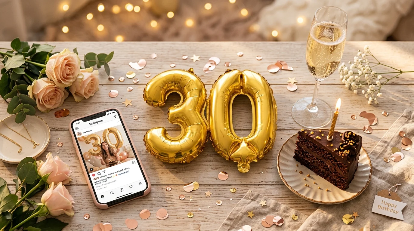 instagram captions for 30th birthday