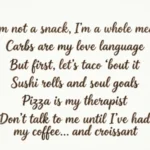 Funny Foodie Captions for Instagram