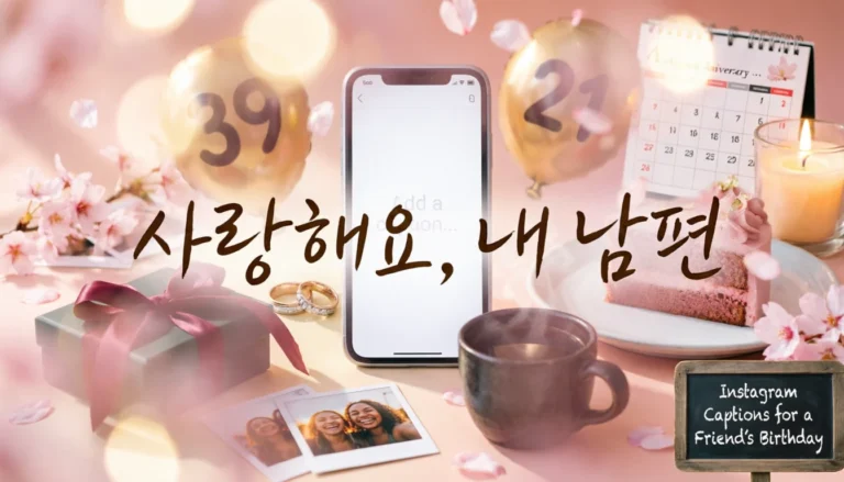 korean captions for instagram