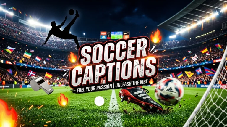 captions for soccer posts