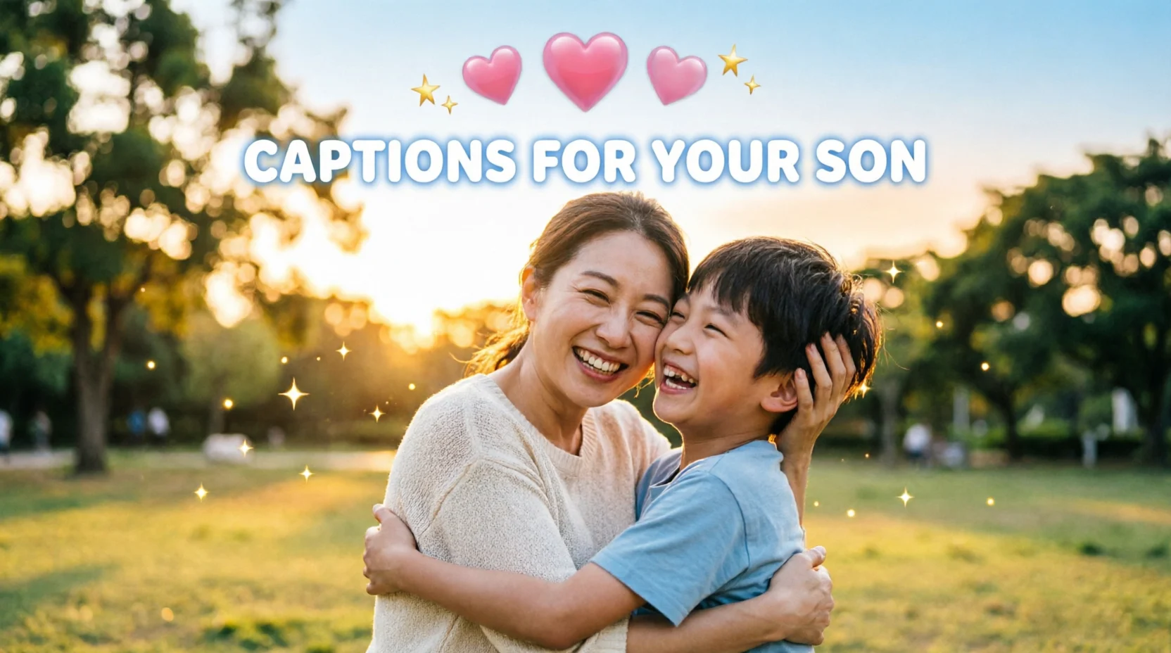 captions for your son