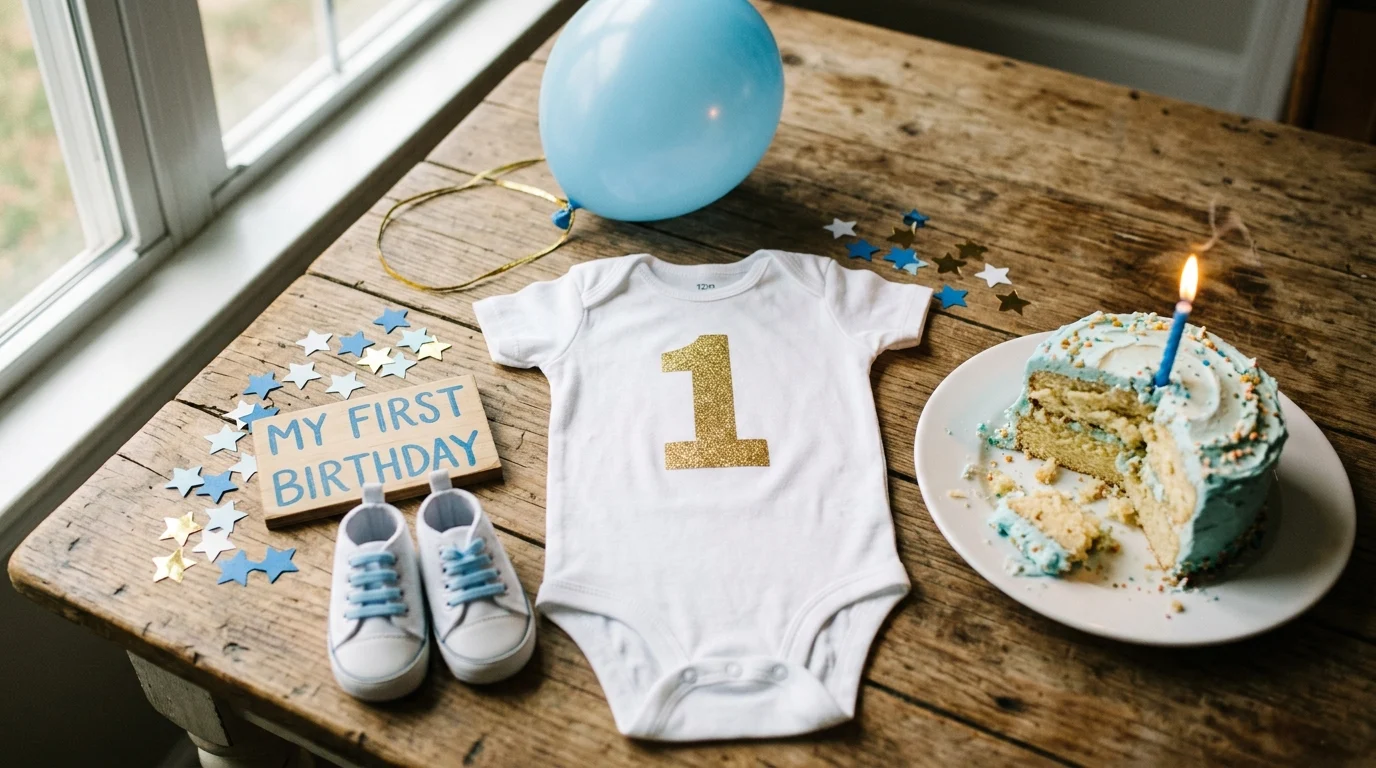 first birthday instagram captions for baby boy