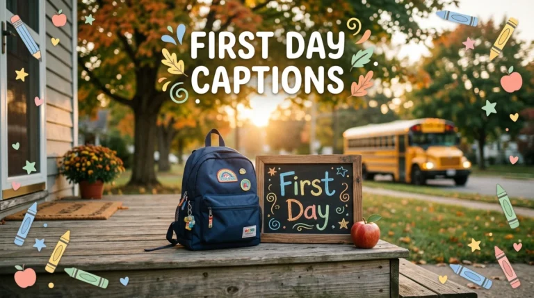 first day of school captions for instagram
