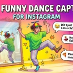 funny dance captions for instagram