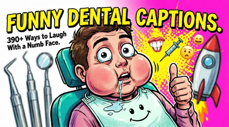 funny dental captions for instagram