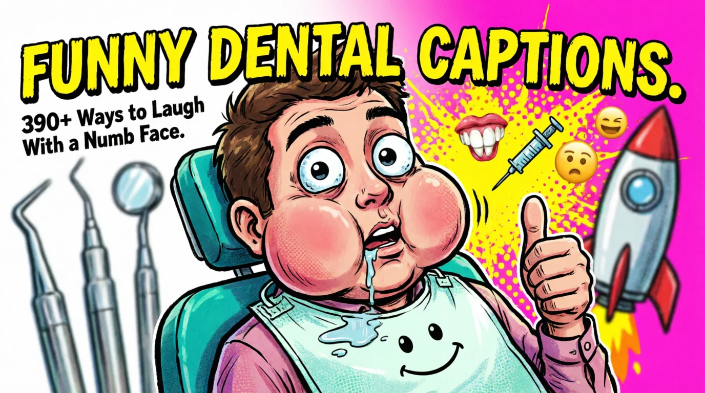 funny dental captions for instagram