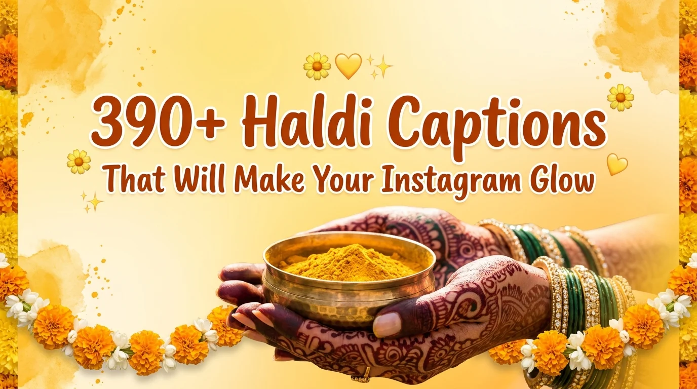 haldi captions for instagram